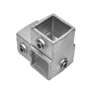 Jatkuvan pystyputken kulmaliitin 90  40 x 40 mm