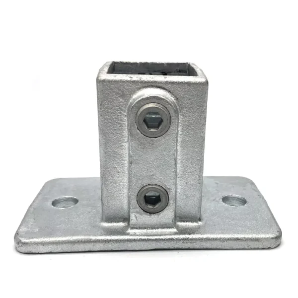 Lattiakiinnike pystyputkelle 40 x 40 mm